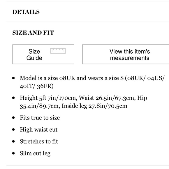 NWT Le Ore Rimini Stirrup Cuff Blue Marled Leggings Size Small - Picture 8 of 14